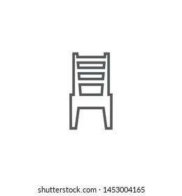 chair vector icon in trendy flat style