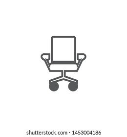 chair vector icon in trendy flat style