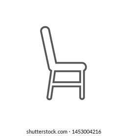 chair vector icon in trendy flat style