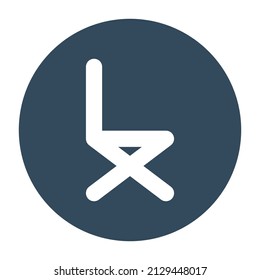 Chair Vector icon which is suitable for commercial work and easily modify or edit it

