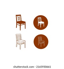 chair vector icon.illustration design signs and symbols.