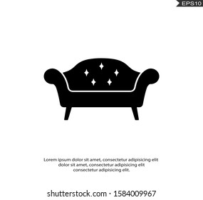 Chair Vector Icons in trendy flat style isolated on white background.eps10