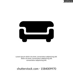 Chair Vector Icons in trendy flat style isolated on white background.eps10