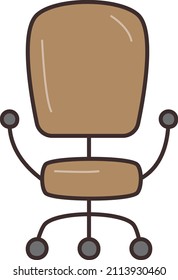 chair Vector illustration on a transparent background.Premium quality symmbols.Vector line flat icon for concept and graphic design.
