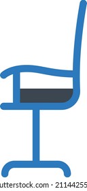Chair Vector illustration on a transparent background.Premium quality symmbols.Glyphs vector icon for concept and graphic design.