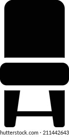 Chair Vector illustration on a transparent background.Premium quality symmbols.Glyphs vector icon for concept and graphic design.