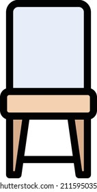 Chair Vector illustration on a transparent background.Premium quality symmbols.Stroke vector icon for concept and graphic design.