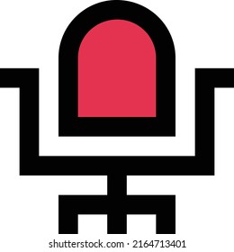 chair Vector illustration on a transparent background.Premium quality symmbols.Stroke vector icons for concept and graphic design.