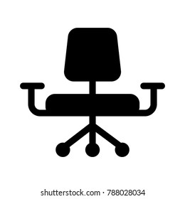 Chair vector line icon, logo , symbol , mobile app , sign, illustration on background