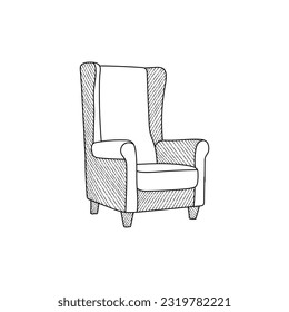 chair vector logo design template, interior, furniture icon logo design