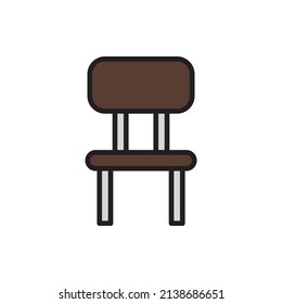 chair for website graphic resource, presentation, symbol