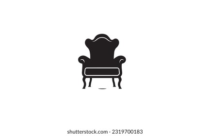 Chairs Furniture logo flat icon