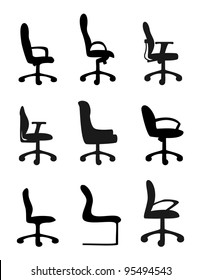 Chairs silhouettes