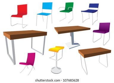 Chairs and Tables Collection