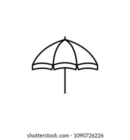 chaise-longue icon. Element of travel icon for mobile concept and web apps. Thin line chaise-longue icon can be used for web and mobile. Premium icon on white background