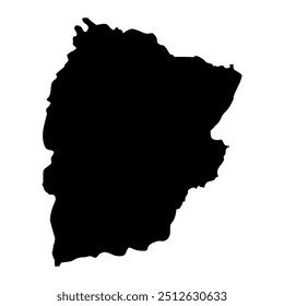 Chaiyaphum province map, administrative division of Thailand. Vector illustration.