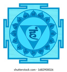 Chakra Vishudha - the desire for self-development, is responsible for creative abilities.