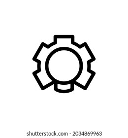 Chakram Weapon Vector Icon Logo Symbol For Graphic Design And Web