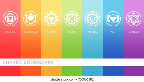 Chakras energy healing, sacred geometry vector