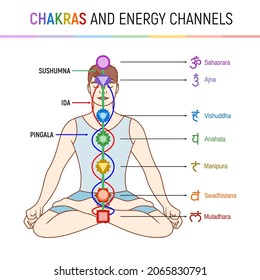 Chakras y el sistema de energía humana