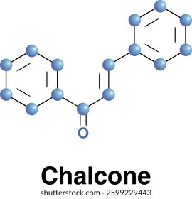 Chalcone is the organic compound, an α,β-unsaturated ketone.