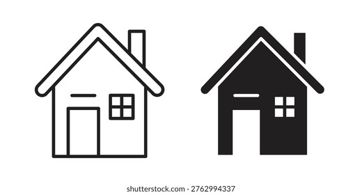 Chalet icon concept 