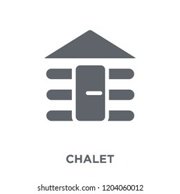 Chalet icon. Chalet design concept from  collection. Simple element vector illustration on white background.