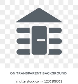 Chalet icon. Chalet design concept from  collection. Simple element vector illustration on transparent background.