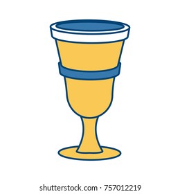 Chalice cartoon isolated