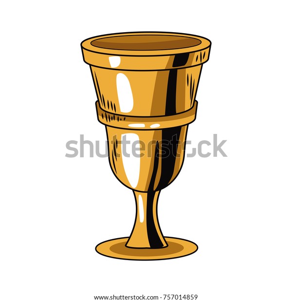 Chalice Cartoon Isolated Stock Vector (Royalty Free) 757014859 ...