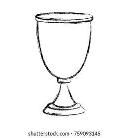 Chalice cup symbol icon vector illustration graphic design