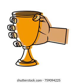 Chalice cup symbol icon vector illustration graphic design