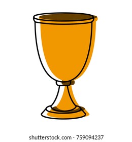 Chalice cup symbol icon vector illustration graphic design