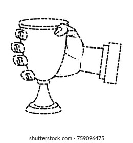 Chalice cup symbol icon vector illustration graphic design