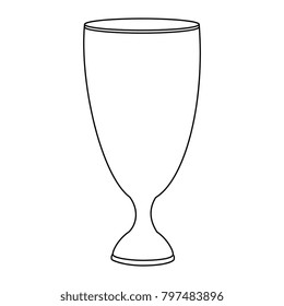 chalice glass isolated icon