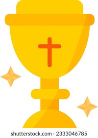 Chalice Icon image. Suitable for mobile application.