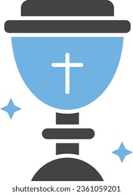 Chalice Icon image. Suitable for mobile application.