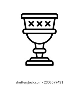 chalice icon for your website design, logo, app, UI.