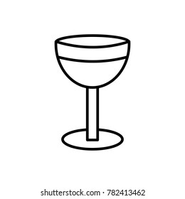 Chalice isolated symbol