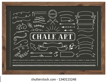 Chalk art set