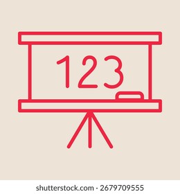 Chalk Board trendy exquisite design useful creative vector Illustration art colorful background.eps