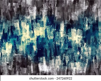 Chalk brush stokes vector background