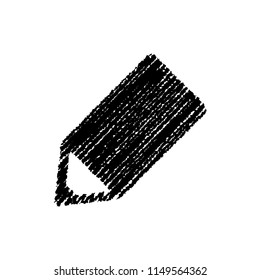 chalk drowing icon (pencil)