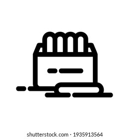 chalk icon or logo isolated sign symbol vector illustration - high quality black style vector icons
