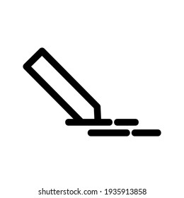 chalk icon or logo isolated sign symbol vector illustration - high quality black style vector icons
