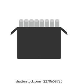 chalk icon vector illustration design