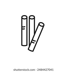 Chalk icon vector set collection for web