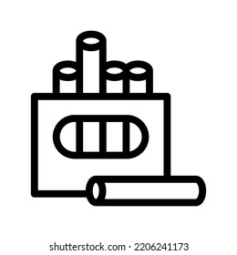 chalk line icon illustration vector graphic