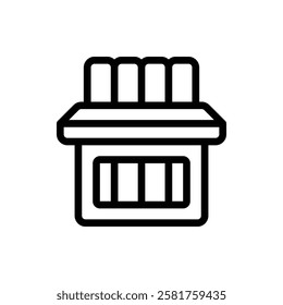 Chalk Outline Icon. Chalk Icon