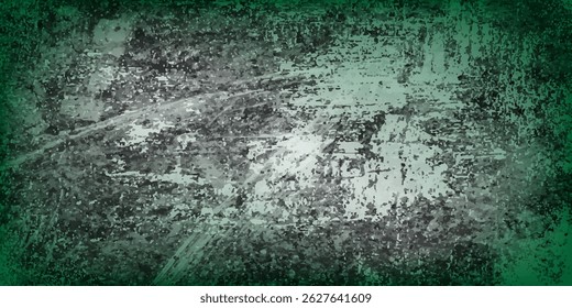Chalk rubbed out on green chalkboard background